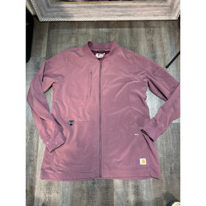 Carhartt Women's Force Cross-Flex Modern Fit Zip Front Utility Jacket